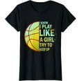 thumbnail image 1 of Girls Basketball T-Shirt, 1 of 3