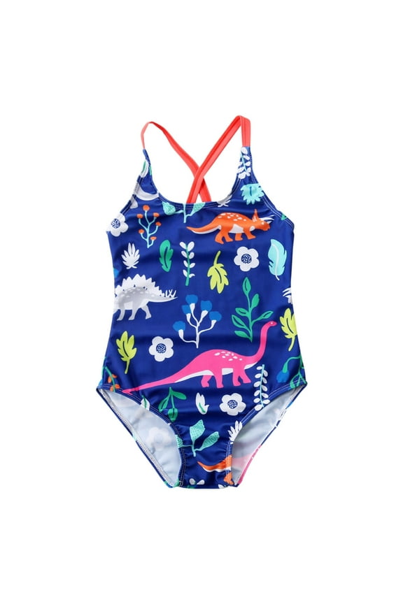 Girls Bathing Suits Girls Swimsuit 1 PC Girls Swim Suits for Teenage Girls 7-8 Years
