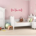 thumbnail image 1 of Girls Be.you.tiful Inspirational Quotes & Sayings Wall Decal Decoration Beauty Girls Room Decor Quote Art Saying Lasts Years and Easily Removable - Size: 20 In(W) x 6 In(H), 1 of 5