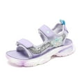 thumbnail image 1 of Girls Beach Sandals Open-Toe Summer Outdoor Child Sport Sandals Athletic Lightweight(Toddler/Little Kid/Big Kid), 1 of 11