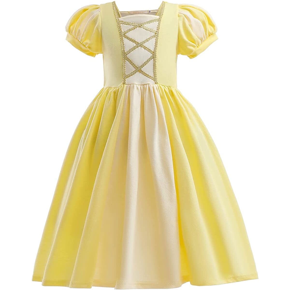 Girls Belle Princess Dress Halloween Cosplay Christmas Birthday Party  Cotton Outfit - Walmart.com
