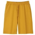thumbnail image 1 of Girls Bermuda Shorts, Elastic Waist Wide Leg Knee Length Pull-On Shorts for Kids 3-13 Years, 1 of 4