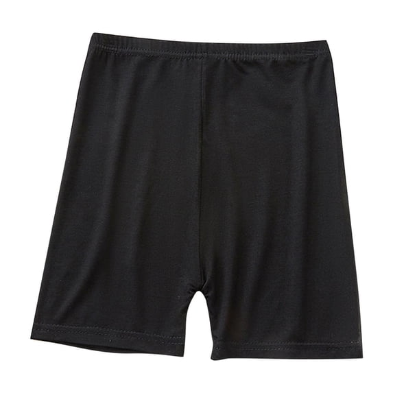 XUNKUSGA Girls Bike Cartwheel Shorts Solid Color Dance Shorts Kids Cotton Shorts Lightweight Breathable Activewear Under Dress High Waisted Leggings Shorts 2-10 Years
