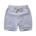 thumbnail image 1 of Girls Bike Shorts Quick Dry Workout Grey Shorts Elastic 5-6 Years Baby Girl Clothes, 1 of 3