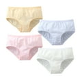 thumbnail image 1 of Little Girls Underwear Panties 4-Pack Hipster Stretch Girls Cotton Underwear Breathable Bikini Panties Size 8-12 Girls Underwear, 1 of 4