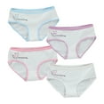 thumbnail image 1 of Girls' Bikini Underwear 4 Pack Stretch Cotton Underwear for Girls Breathable Bikini Panties Girl Underwear Size 8-12, 1 of 4