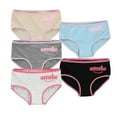 thumbnail image 1 of Hipster Underwear 5 Pack Hipster Stretch Underwear Girls Breathable Comfort Panties 10/12 Girls Clothes, 1 of 4