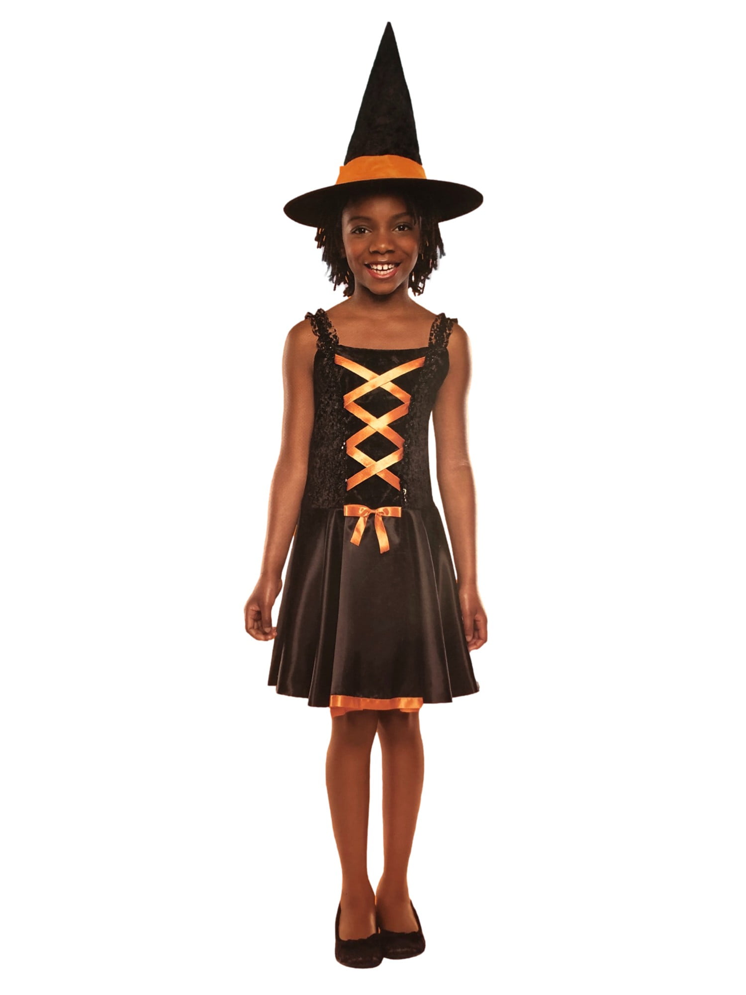 orange and black halloween dress Pumpkin Witch Costume for Kids  Orange Black Halloween Tulle Dress for  Girls