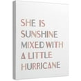 thumbnail image 1 of Girls Boho Room Decor,She Is Sunshine Mixed With a Little Hurricane Framed Canvas Wall Art Decor 11×14,Girls Wall Decor,Boho Sunshine Girls Nursery Little Girl Room Wall Art Framed Decor, 1 of 11