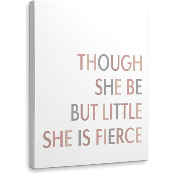 Girls Boho Room Decor,She Is Sunshine Mixed With a Little Hurricane Framed Canvas Wall Art Decor 11×14,Girls Wall Decor,Boho Sunshine Girls Nursery Little Girl Room Wall Art Framed Decor Prints