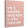 thumbnail image 1 of Girls Boho Room Decor,She Is Sunshine Mixed With a Little Hurricane Framed Canvas Wall Art Decor 11×14,Girls Wall Decor,Boho Sunshine Girls Nursery Little Girl Room Wall Art Framed Decor Prints, 1 of 11