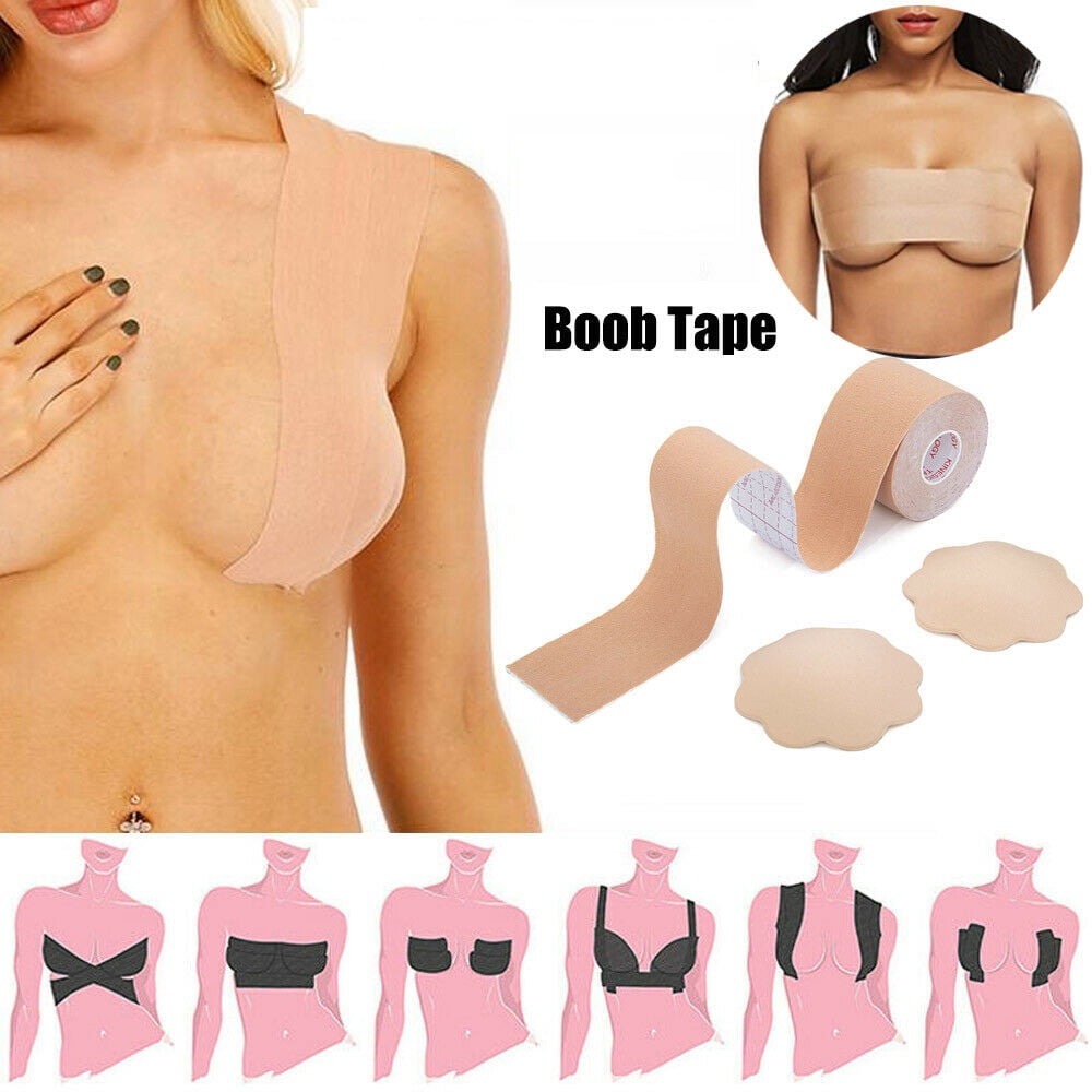 Girls Boob Tape Breast Lift Tape from A to DD Cup & Plus Sizes