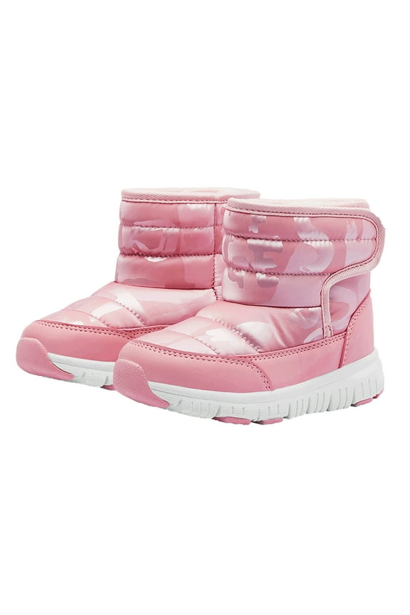 Girls Boots Christmas Gift Boys Girls Snow Boots Winter Waterproof Slip Resistant Cold Weather Shoes for 2-16Years (Toddler/Little Kid/Big Kid) Save Big