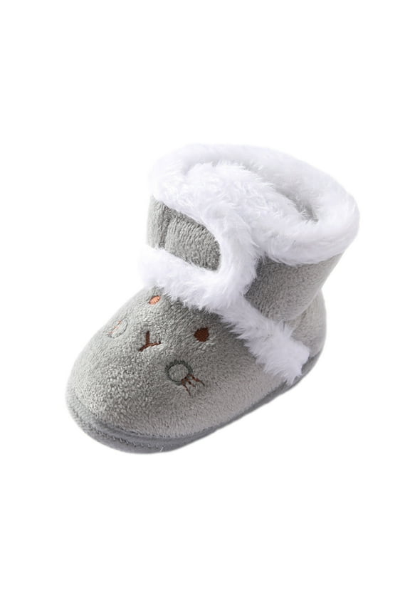 Girls' Boots Infant Shoes Baby Boys Girls Slippers Cozy Fleece Booties First Walking Shoes Warm Socks Newborn Crib Shoes Save Big