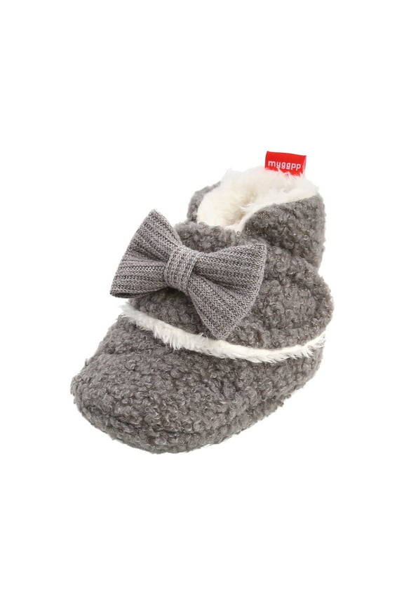 Girls' Boots Newborn Infant Baby Girls Boys Warm Fleece Winter Booties First Walkers Slippers Shoes Save Big