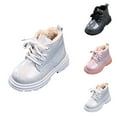 thumbnail image 1 of Girls Boots Girls Fall Boots Girls Boots Boys And Girls Mesh Lace Shoes Fashion Non Breathable Footwear for Play and Everyday Adventures, 1 of 6