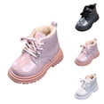 thumbnail image 1 of Girls Boots Girls Fall Boots Girls Boots Boys And Girls Mesh Lace Shoes Fashion Non Breathable Footwear for Play and Everyday Adventures, 1 of 6