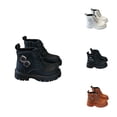 thumbnail image 1 of Girls Boots Girls Fall Boots Girls Boots Small Leather Dance Performance Shoes for Children, 1 of 5