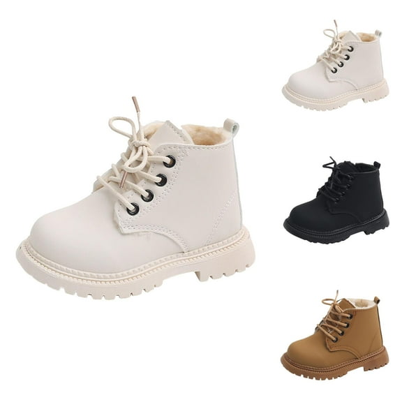 Girls Boots Girls Winter Boots Girls Boots Boys And Girls Mesh Lace Shoes Fashion Mesh Lace Boots Non Breathable Boots for Stylish Kids