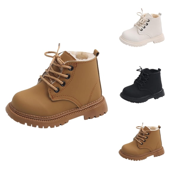 Girls Boots Girls Winter Boots Girls Boots Boys And Girls Mesh Lace Shoes Fashion Mesh Lace Boots Non Breathable Boots for Stylish Kids
