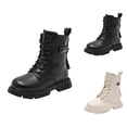 thumbnail image 1 of Girls Boots Girls Winter Boots Girls Boots Fashionable Thick Soled High Top Soft Soled Children Shoes for Stylish Young Girls, 1 of 10