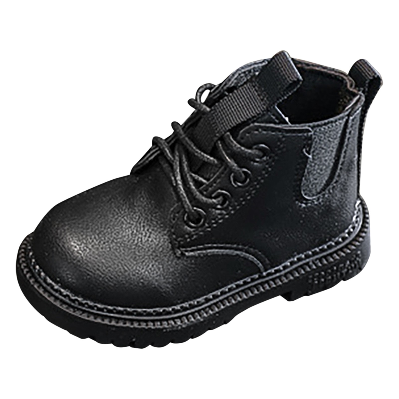 Girls Boots Single Boot Girls Snow Boots Waterproof Toddler Leather