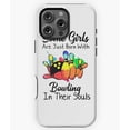 thumbnail image 1 of Girls Born With Bowling In Their Souls Phone Case for iPhone 16 15 14 13 12 11 Pro Max, 1 of 2