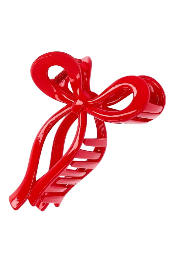 Girls Bow Claw Clip - Sweet & Trendy Hair Claw Clip, Secure Fit for Versatile Hairstyles, Perfect for School and Family Gatherings, One Size, Only at Walmart