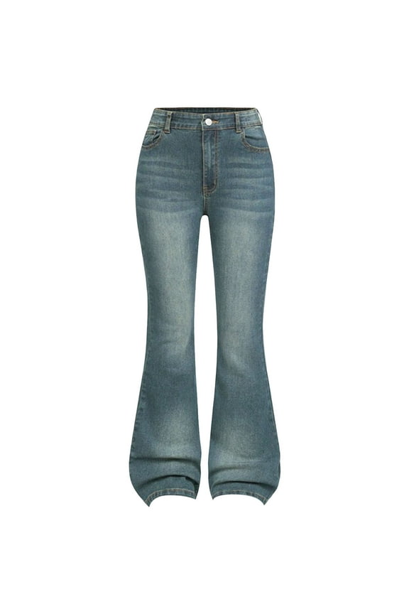 Girls Bow Jeans Baggy Pants Wide Leg/Flare/Skinny Denim Cute High Waisted Teen Clothes Casual Y2k Streetwear with Pockets Cute Jeans For Girls 10-12 With Holes