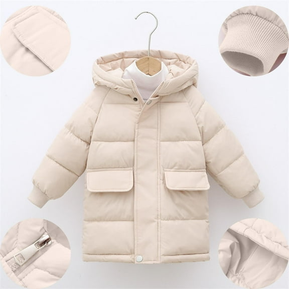 Girls Boy Fall Padded Jacket Winter Outfit Cotton Down Baseball School Puffer Outerwear Jackets & Coats Tween Girl Trendy Clothes