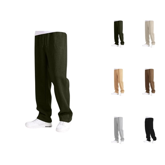 Girls Boys Baggy Sweatpants 2025 Trendy Drawstring Elastic Waist Straight Leg Loose Fit Sweat Pants with Pockets