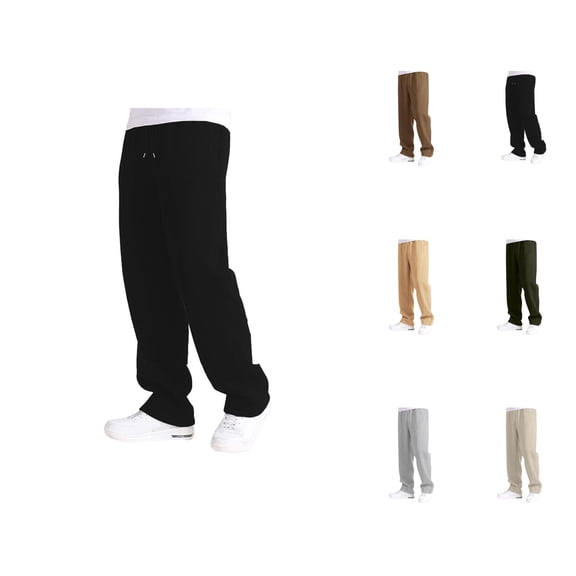 Girls Boys Baggy Sweatpants 2026 Fashion Elastic Waist Drawstring Loose Fit Straight Leg Sweat Pants with Pockets