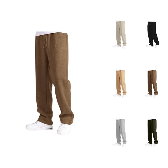 Girls Boys Baggy Sweatpants 2026 Trendy Drawstring Elastic Waist Straight Leg Oversized Sweat Pants with Pockets
