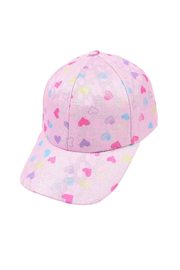 Girls Boys Baseball Cap Adjustable Sun Hat Summer Beach Play Hat Outdoor