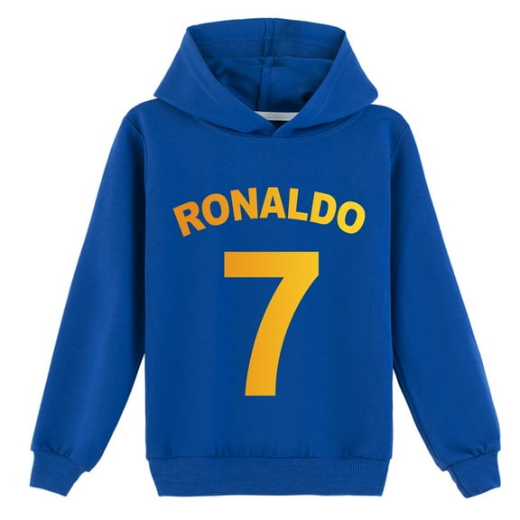 Girls Boys Cristiano Ronaldo Pullover Hoodie Cotton Sweatshirt Kids Wear