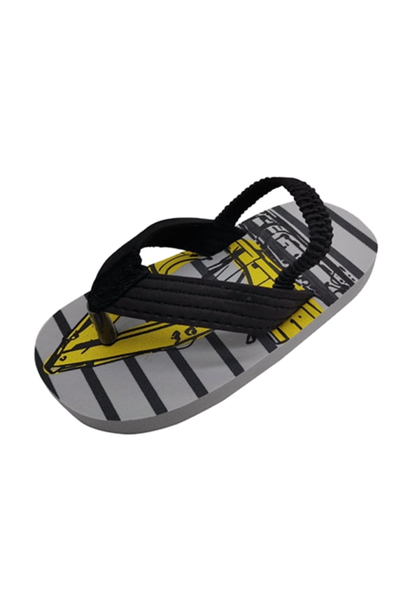 Girls & Boys Flip Toddler Girl Sandals Size 9 Flops for Kids Sandals 24 Months Girl Shoes Toddler Summer Shoes with Jelly Baby Shoes Adjustable Elastic Strap Eva Beach Shoes