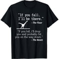 thumbnail image 1 of Girls & Boys Funny Gymnastics Floor Sayings Gift T-Shirt, 1 of 3