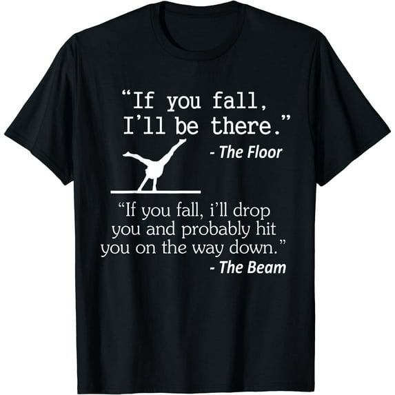 Girls & Boys Funny Gymnastics Floor Sayings Gift T-Shirt