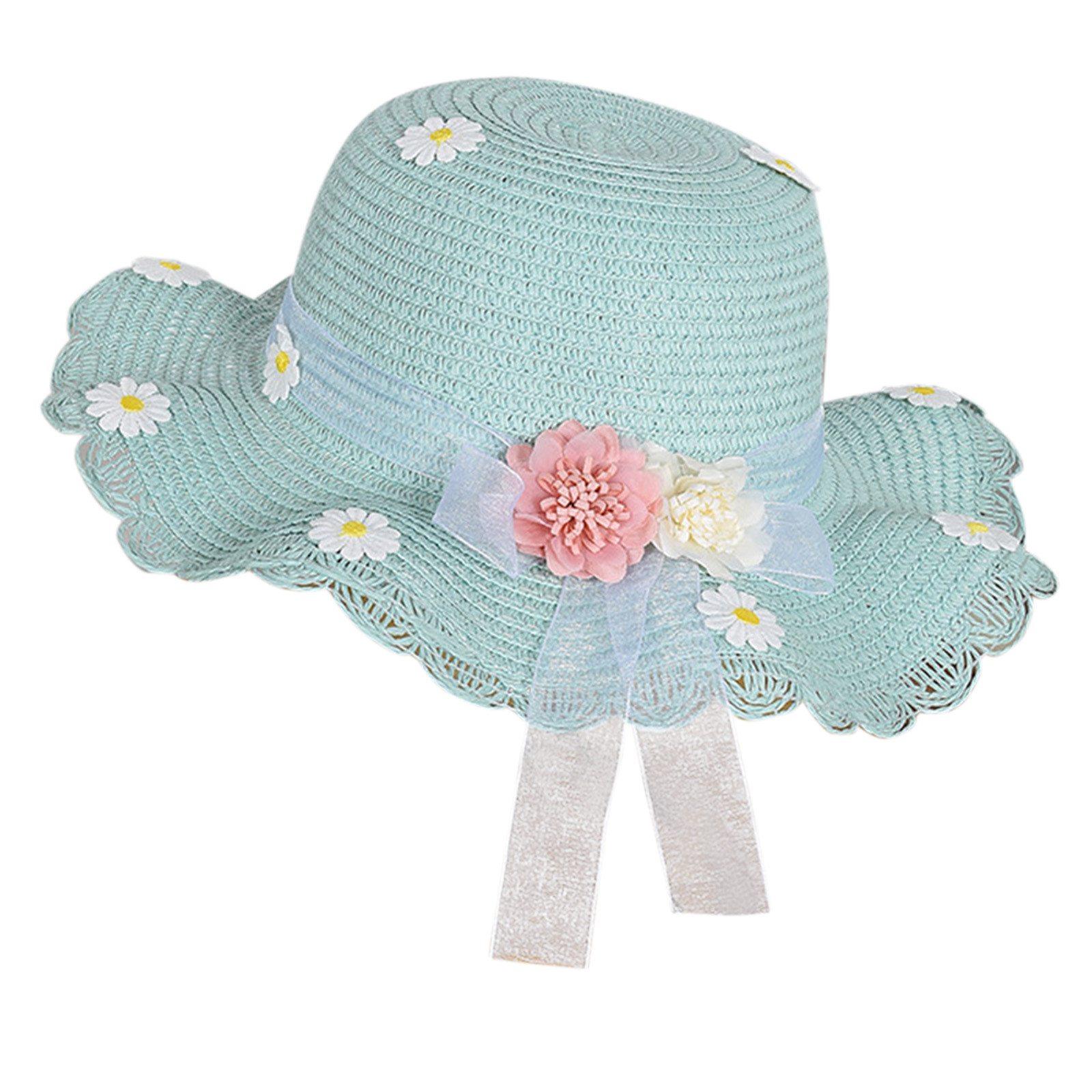 Girls Boys Hats Caps Toddler Kids Baby Girl Floral Breathable Hat Kids