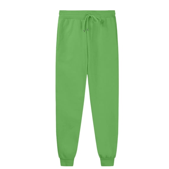 Girls Boys Jogger Sweatpants Green Toddler Sweatpants Drawstring Pants with Pockets Boys Solid Pants Spring Fall Leggings 4T