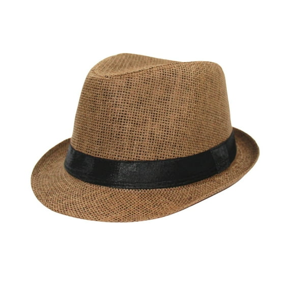 Girls Boys Kids Summer Straw Hat Hat Short Brim Sun Hat