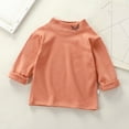 thumbnail image 1 of Toddler Girls Boys Long Sleeve Shirt Toddler Basic Tee Casual Tees Shirt Tops Plain Colored Toddler Tops for Kids 5-6 Years, 1 of 3