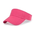 thumbnail image 1 of Girls Boys Packable Hat Sun Visor Hats Sports Summer Golf Visor Hat Hot Pink One Size, 1 of 4
