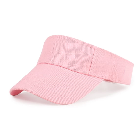 Girls Boys Packable Hat Sun Visor Hats Sports Summer Golf Visor Hat Pink One Size
