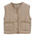thumbnail image 1 of Girls Boys Padded Coat Puffer Vest Stand Collar Sleeveless Jacket Outerwear, 1 of 7