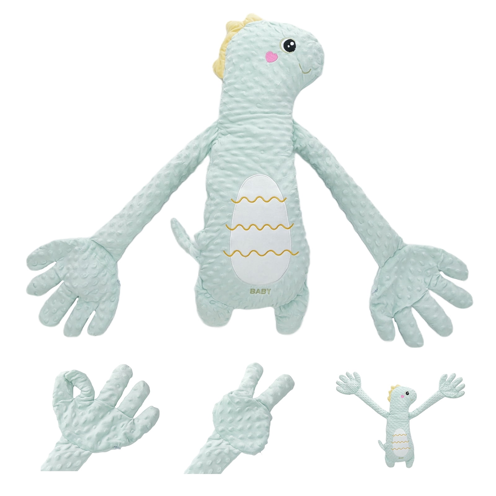 Girls Boys Plush Figure Toys, Interactive Electronic Soothing Toy, DIY Various Action Pillow Doll