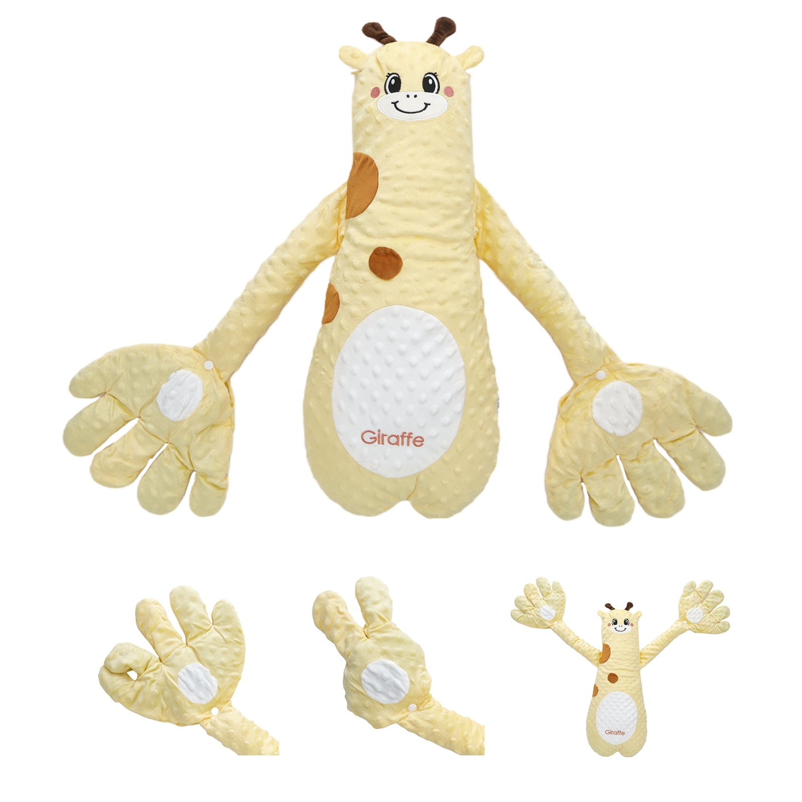 Girls Boys Plush Figure Toys, Interactive Electronic Soothing Toy, DIY Various Action Pillow Doll