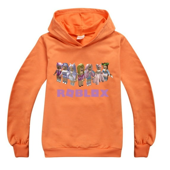 Girls Boys Roblox Hoodie, Fashion Sweatshirt, Long Sleeve Pullover, Sportswear