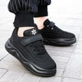 thumbnail image 1 of Girls Boys Sneakers Girls Sneakers Lightweight Breathable School Shoes For Kid Jogger Running Shoes Black 13.5-14 Years, 1 of 9