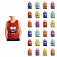 thumbnail image 1 of Girls Boys Tank Tops Quick Dry Graphic Athletic Basketball Undershirts Kids Red Sleeveless Shirts for Summer Beach Blouse 13-14 Years, 1 of 5